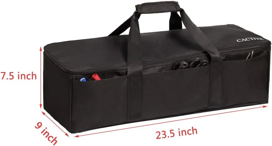 Carrying Bag Compatible with Cricut Explore Air and Maker, Waterproof Tote Bag Compatible with Cricut Explore Air and Supplies (black, 1 1)