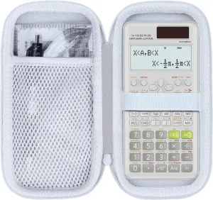 Case Compatible with Casio FX-115 ESPLUS2 2nd Edition/FX-991 ES Plus-2nd Edition/FX-82 ES/FX-83GTCW / FX82 ES Plus Scientific Calculator (White)