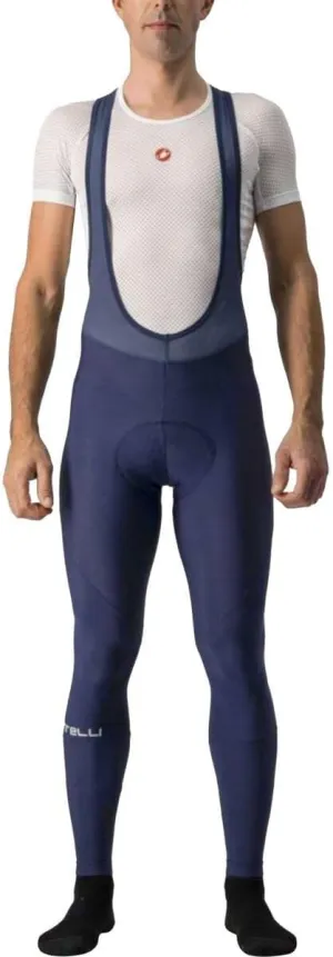 Castelli Entrata Bib Tight - Men's Belgian Blue, XXL