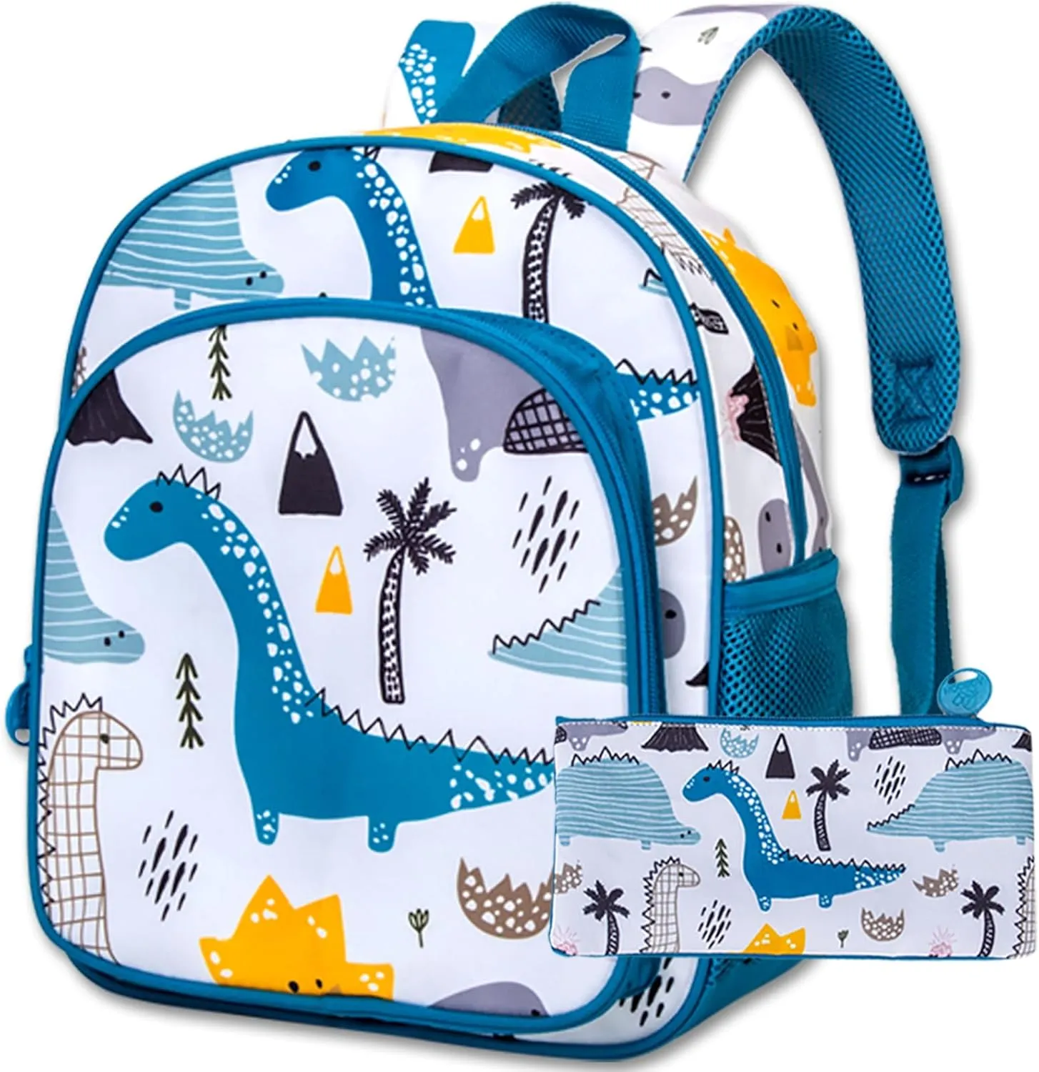 CCJPX Toddler Backpack for Boys Girls, 12.5” Dinosaur Unicorn Preschool Bookbag Kindergarten Cute School Bag