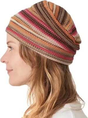 CHARM Men Summer Beanie Knit - Women Hipster Slouchy Hat Boho Street Crochet Cap