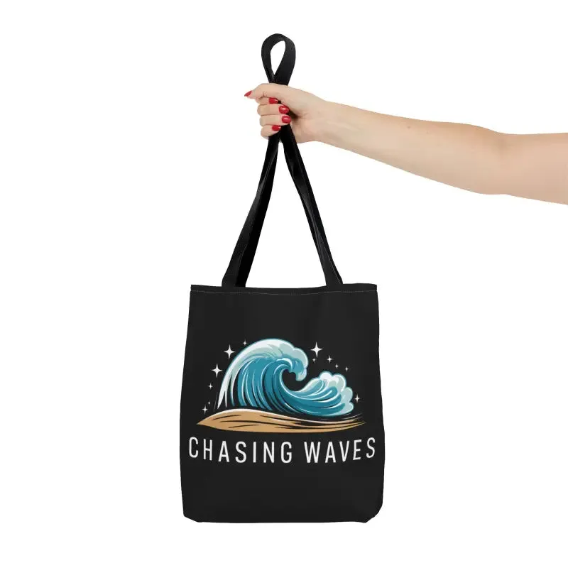 Chasing Waves Versatile Tote Bag Wave Hello to Fun