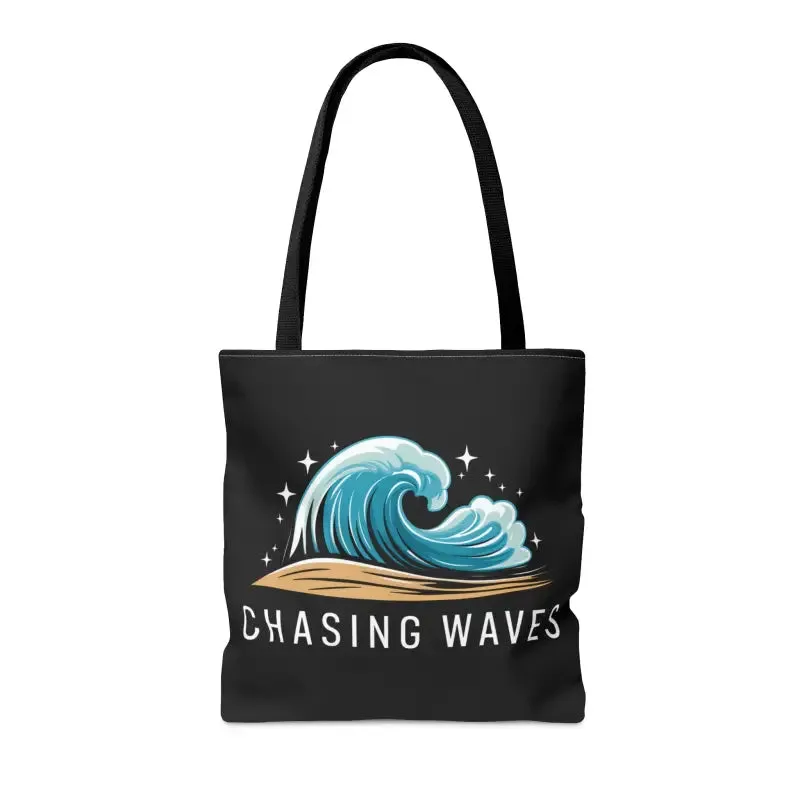 Chasing Waves Versatile Tote Bag Wave Hello to Fun