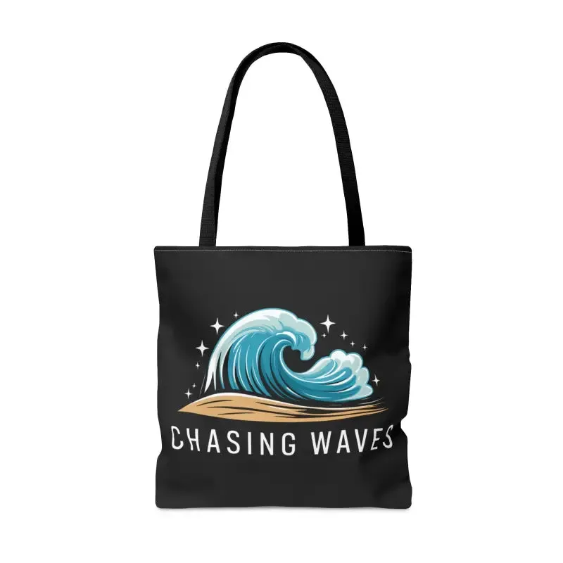 Chasing Waves Versatile Tote Bag Wave Hello to Fun