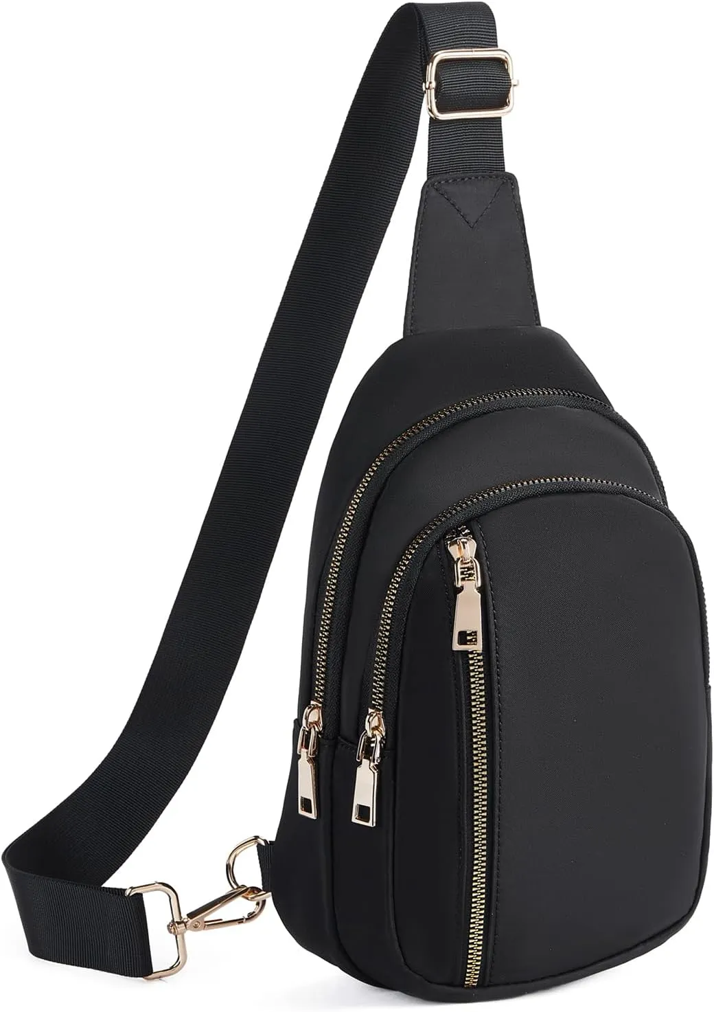 CHOLISS Large Sling Bag for Women and Men, Anti Theft Crossbody Bags with Extended Strap, Nylon Travel Crossbody Fanny Packs