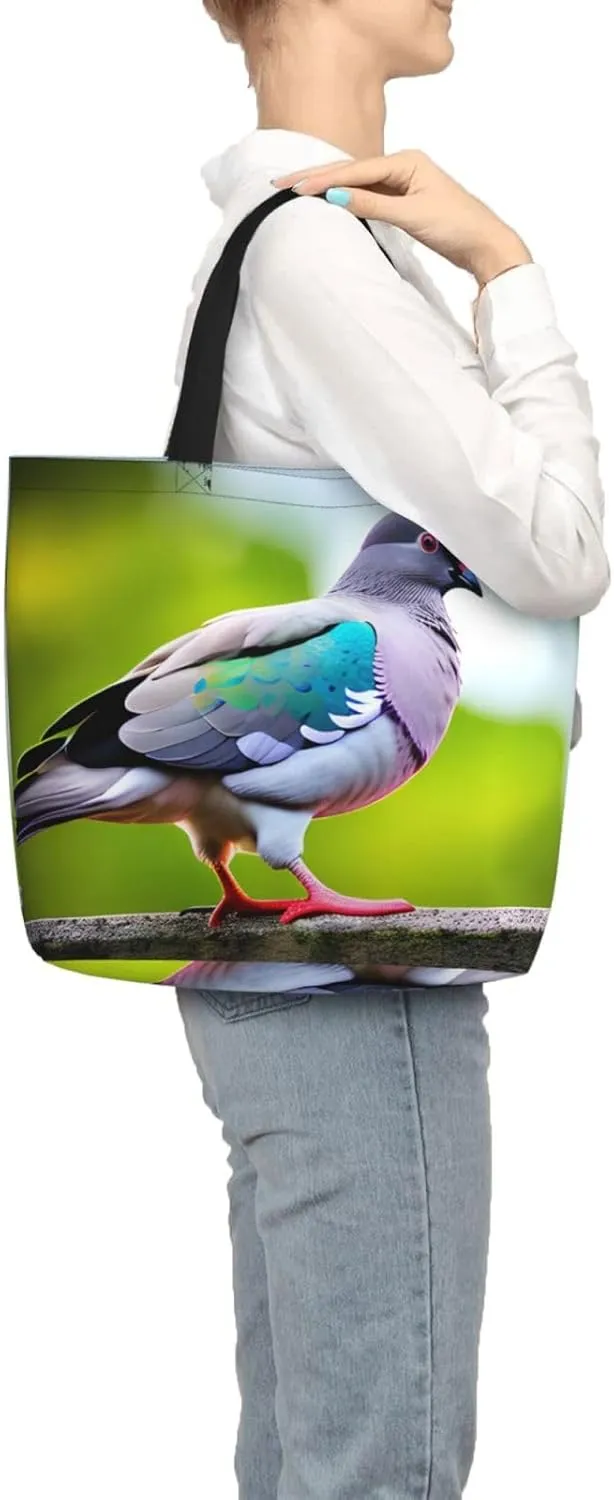 Christmas Snowman 4 Print Tote Bag Casual Shoulder Bag Handbag Reusable Shopping Travel Bag Gifts For Women