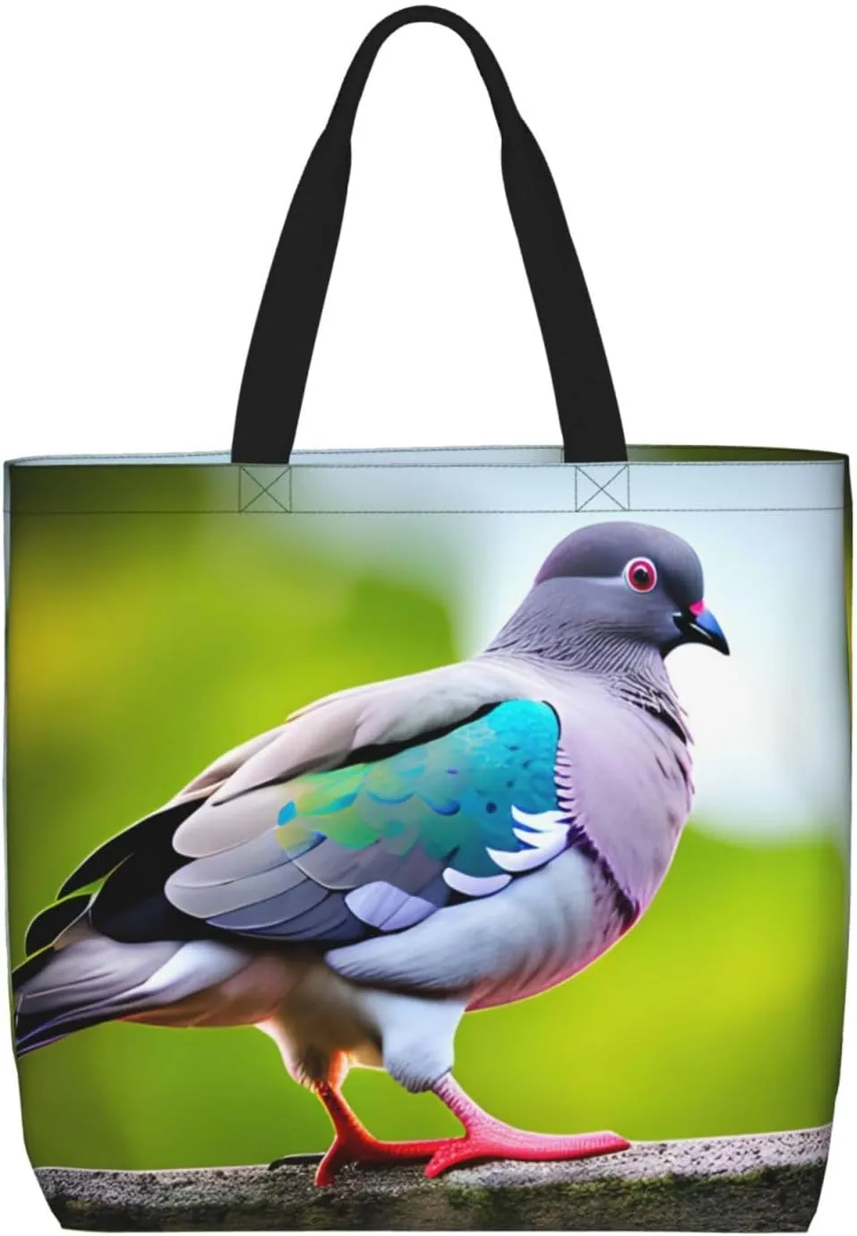 Christmas Snowman 4 Print Tote Bag Casual Shoulder Bag Handbag Reusable Shopping Travel Bag Gifts For Women