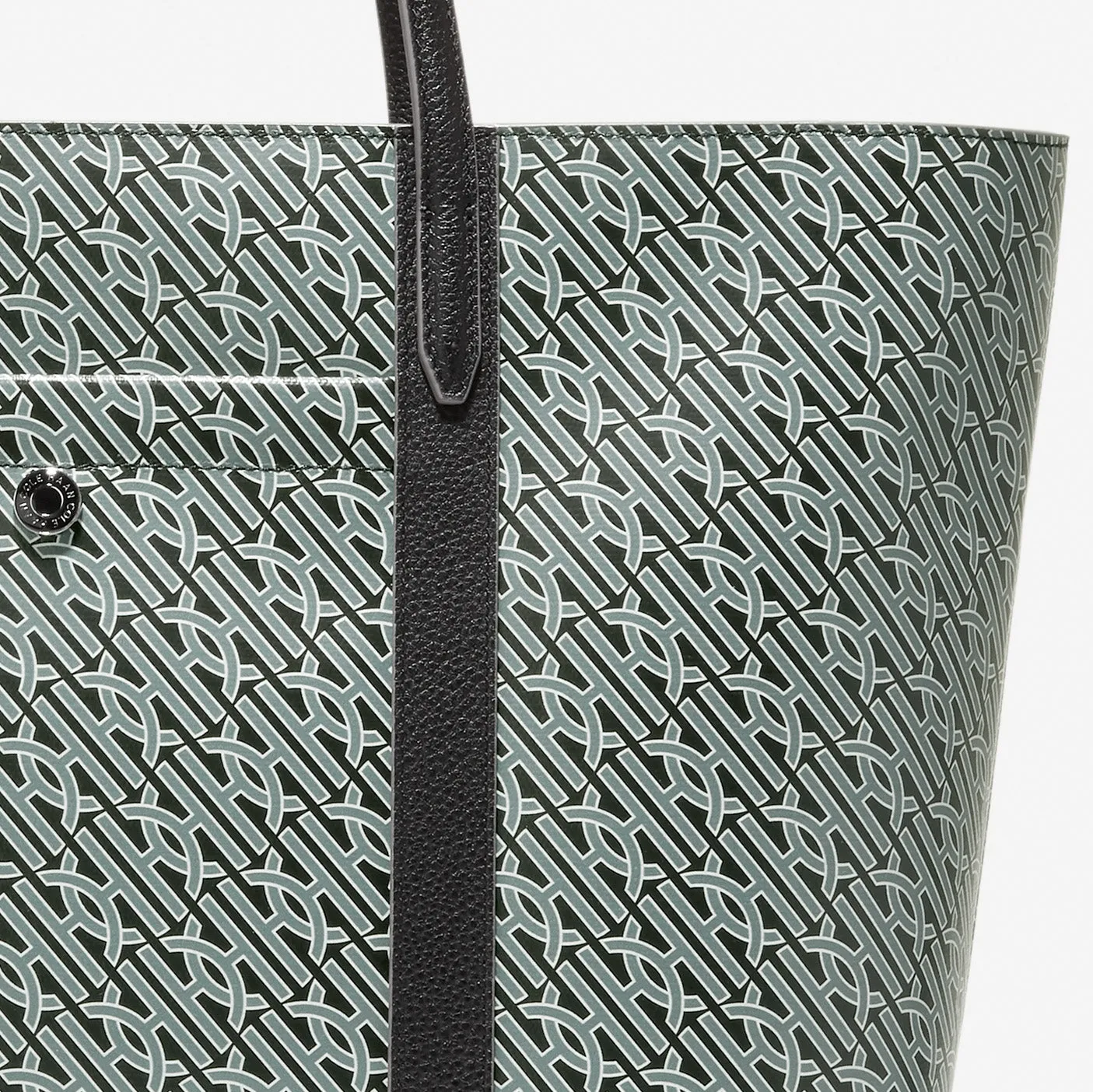 Coated Canvas Tote