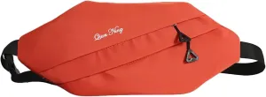 Colorful Octagon Crossbody Slim Hidden Travel Sling Bag Fanny Pack, Anti Theft Lightweight Casual Shoulder Backpack, Zipper Daypack for Work Hiking Outdoor Sports (Orange)