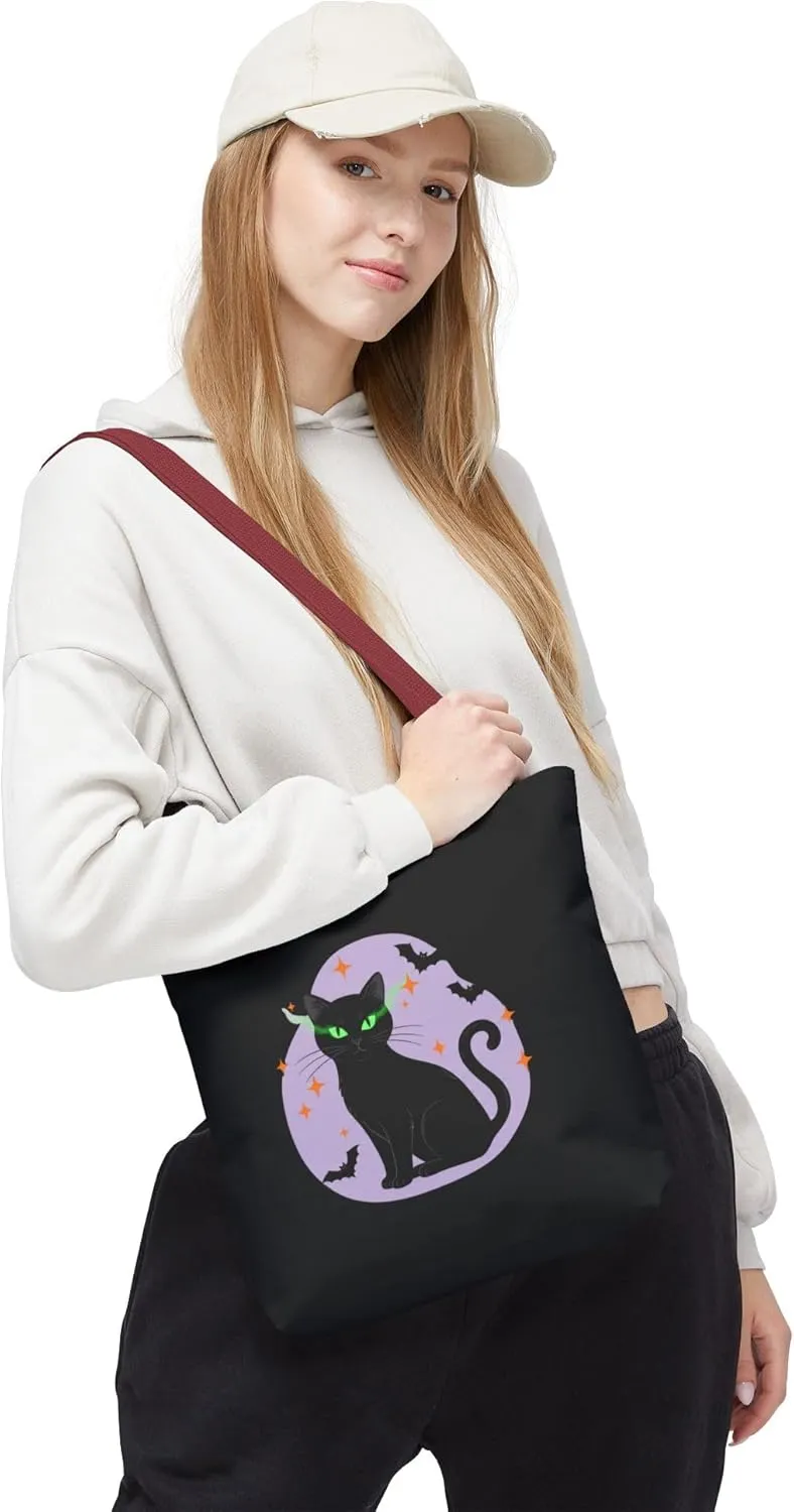 Copy of Halloween Cat Tote Bag – Spooky Themed Reusable Shoulder Bag for Trick-or-Treat & Everyday Use