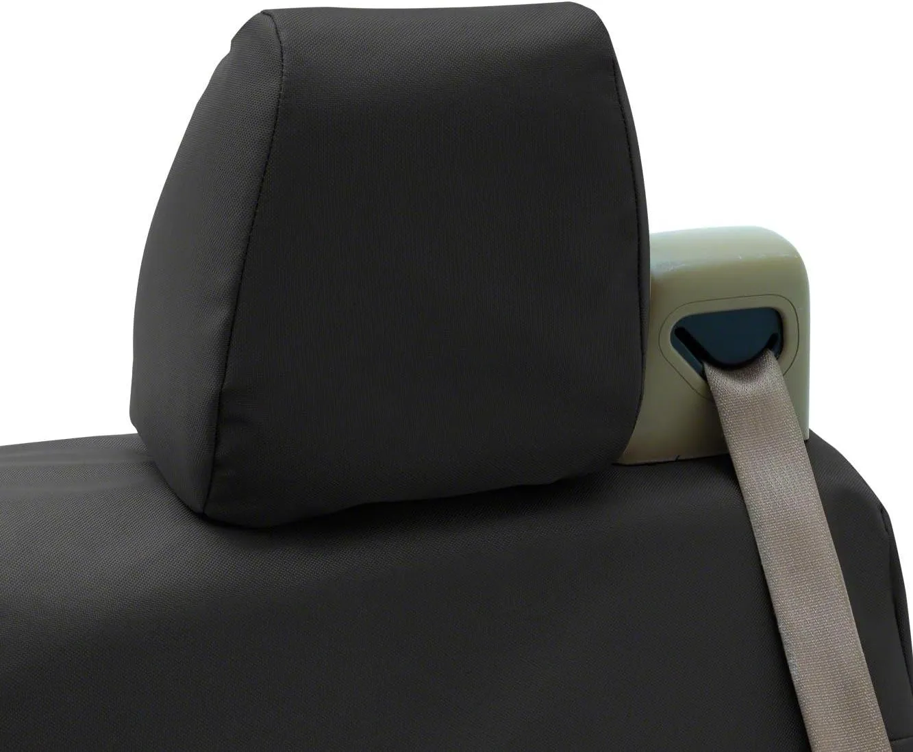 Coverking Front 50/50 Bucket Custom Fit Seat Cover for Select Mazda CX-5 Models - Ballistic (Black)