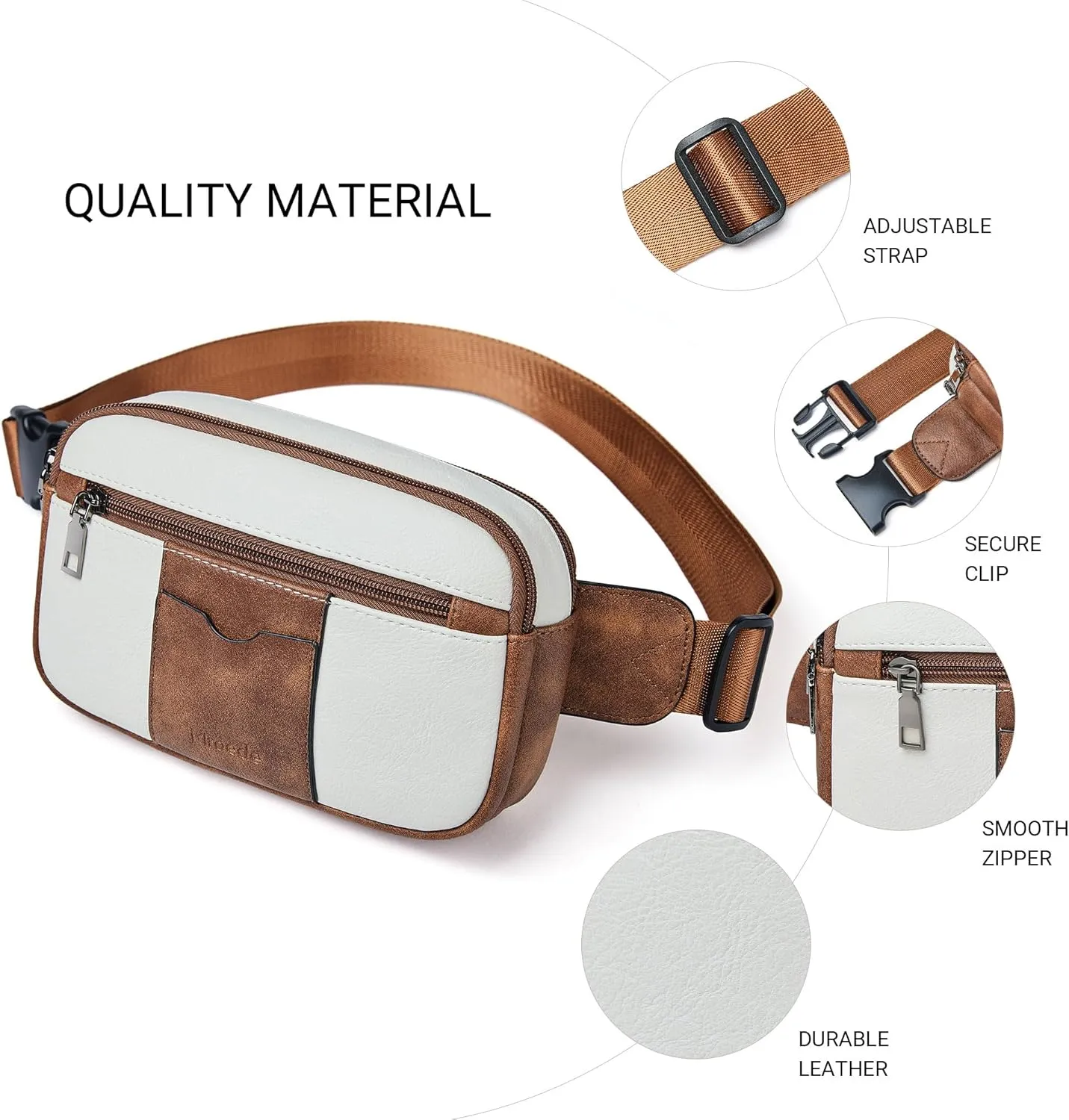 Crossbody Bags for Women Men Sling Bag 5 Pockets Fanny Pack Sling Backpack Chest Daypack Travel Purse Anti Theft