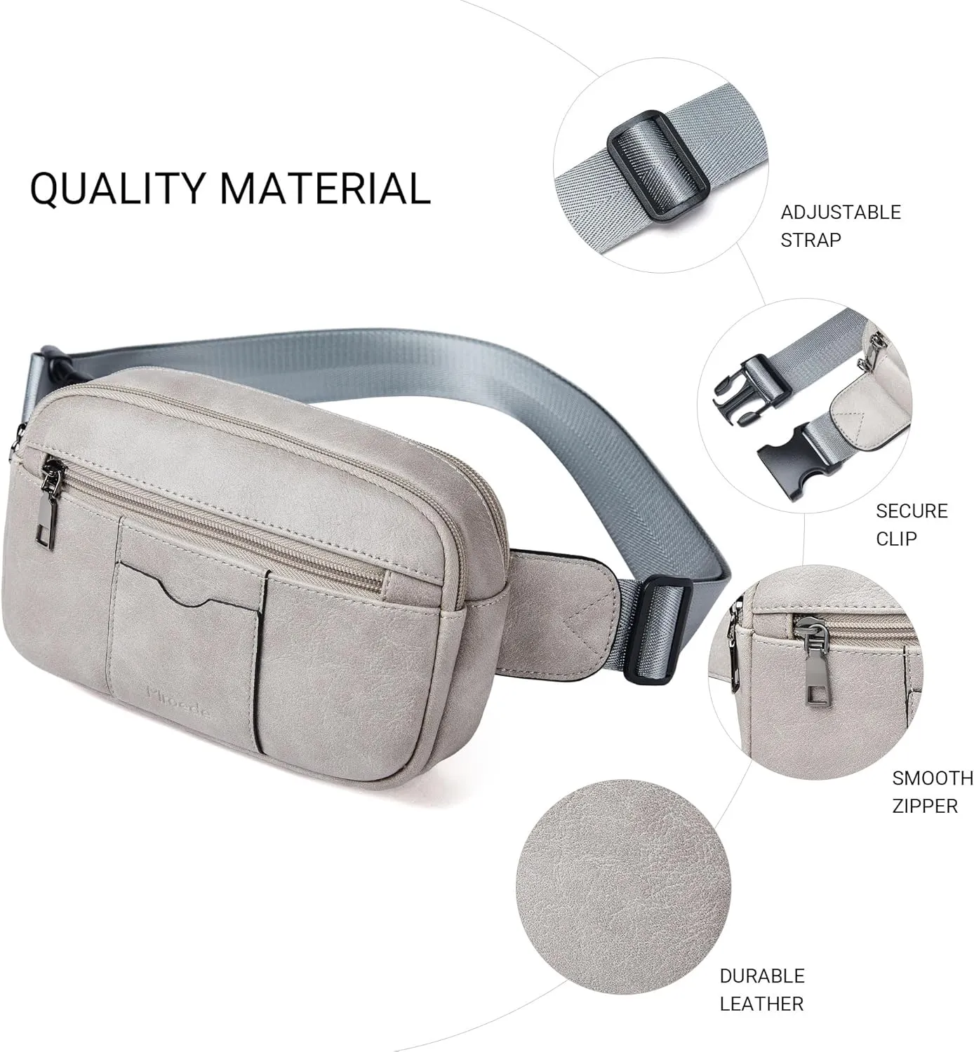 Crossbody Bags for Women Men Sling Bag 5 Pockets Fanny Pack Sling Backpack Chest Daypack Travel Purse Anti Theft