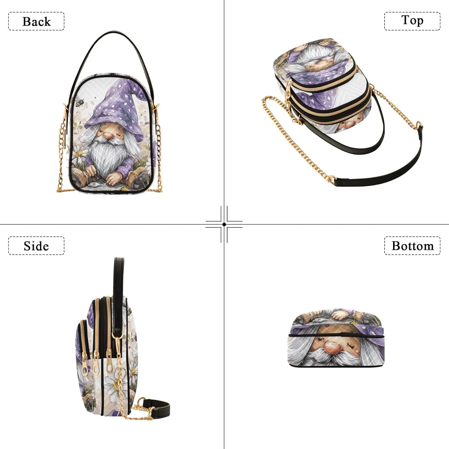 Crossbody Bags for Women Quilted Handbag