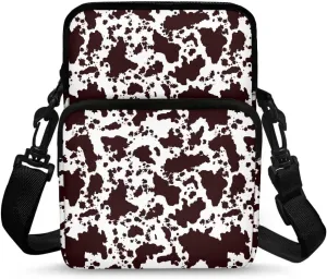 Crossbody Fanny Packs for Women Everywhere Fanny Pack Purse Sling Bag with Adjustable Strap Crossbody Bag Sling Purse for Travel Walking Running Cycling, Cow Print