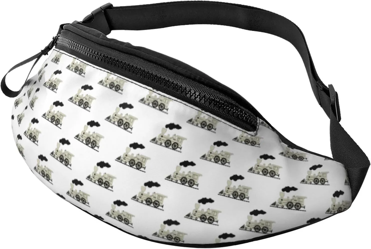 Crossbody Fanny Packs for Women Men - Train carrying Travel Belt Bag Running Waist Bag for Women Men