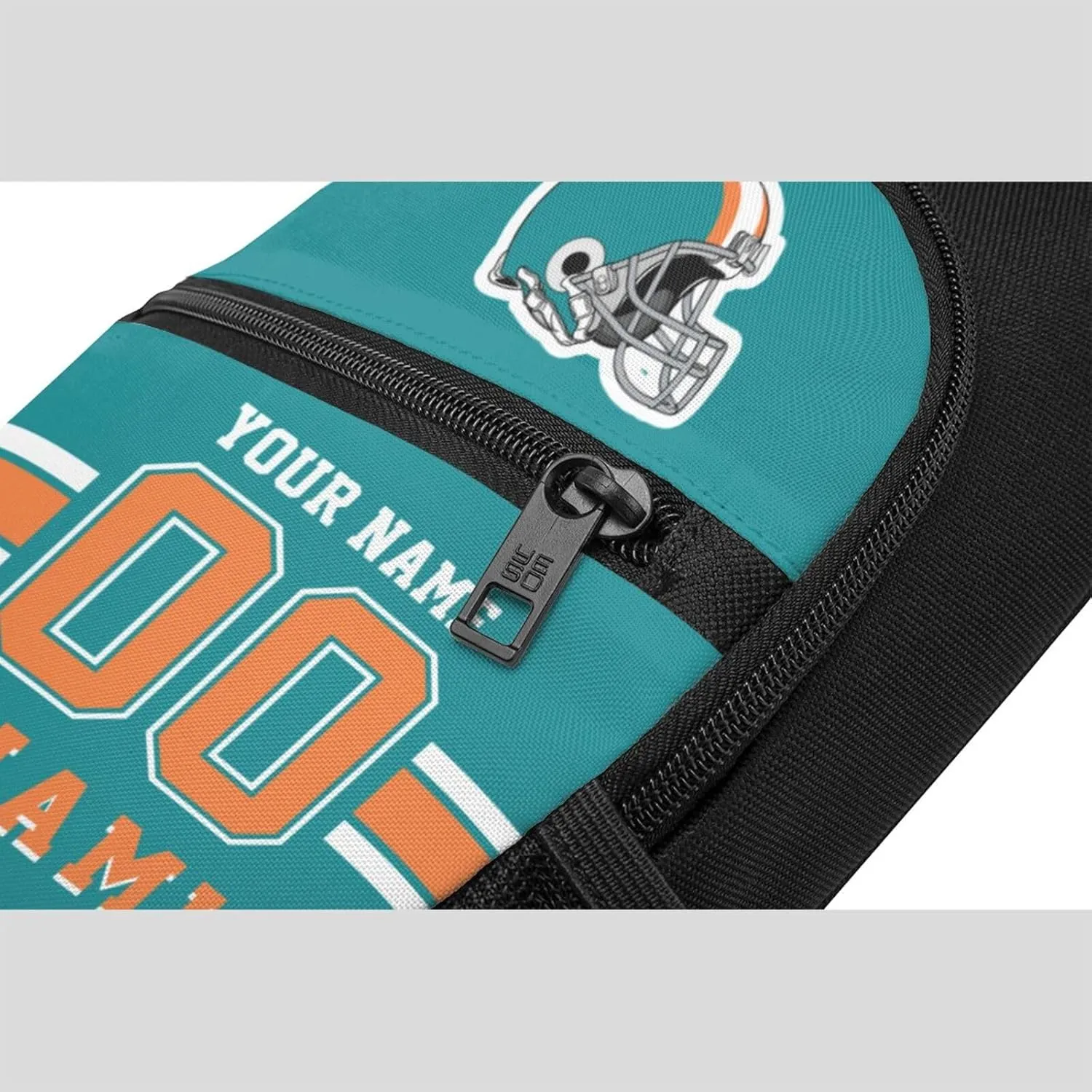 Custom Sling Bag, Personalized Crossbody Bags with Name and Number, Customize Sling Shoulder Backpack