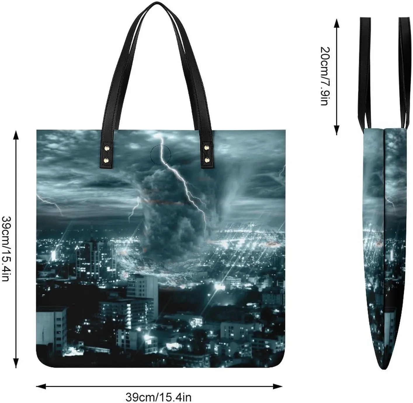 Dachshunds Clothes Dog Leather Handbag with Large Space, Fashionable Handbag