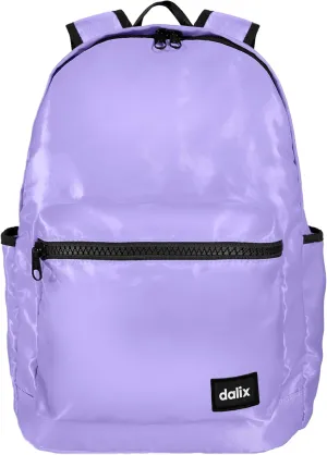 DALIX Classic Vibes Lavender Backpack for Travel Laptop Book Bag for Men Women