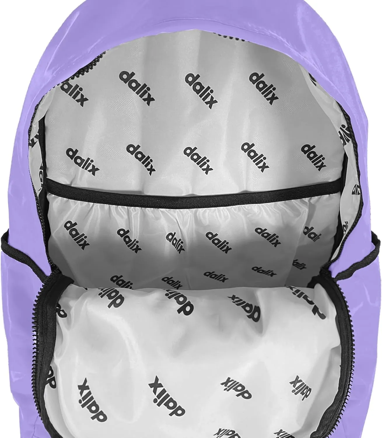 DALIX Classic Vibes Lavender Backpack for Travel Laptop Book Bag for Men Women