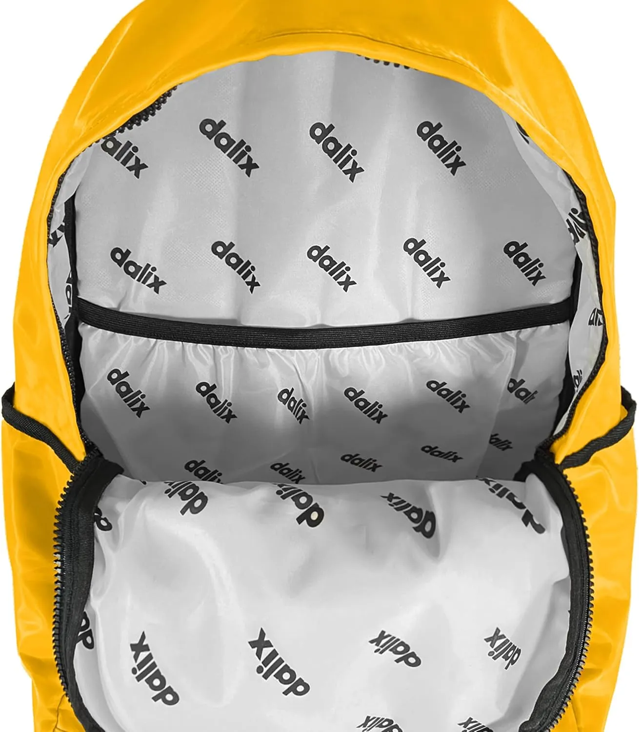 DALIX Everyday Explorer Backpack in Gold for Travel Laptop Book Bag for Men Women
