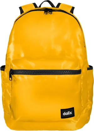 DALIX Everyday Explorer Backpack in Gold for Travel Laptop Book Bag for Men Women
