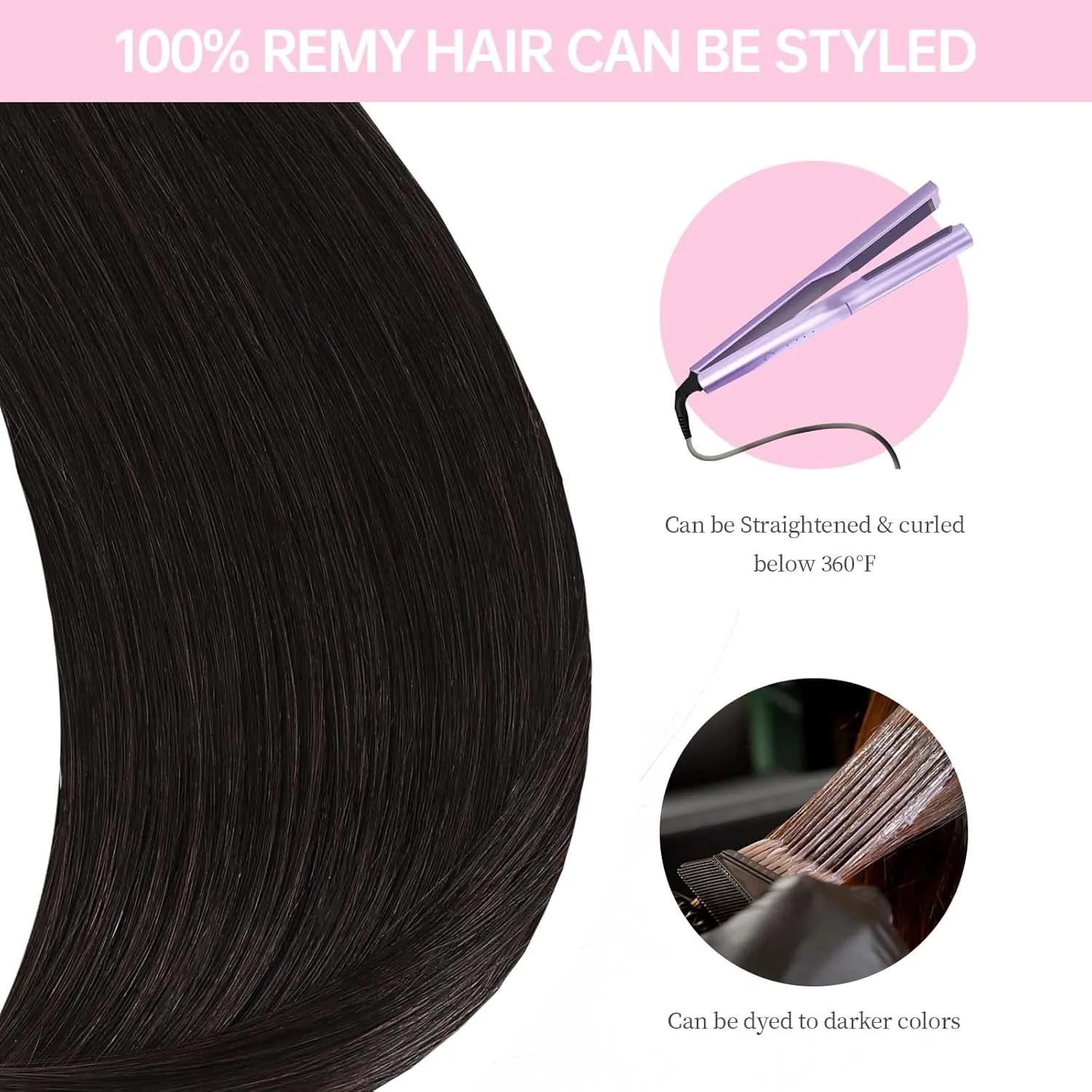 Dark Brown Tape in Hair Extensions Human Hair,#2 Darkest Brown Human Hair Extensions,20 inch 20 Pcs 50g Seamless Invisible Straight Silky Tape ins