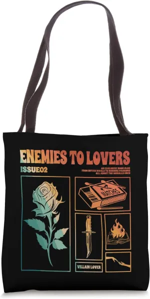 Dark Romance Morally Gray Enemies To Lovers Book Club Tote Bag