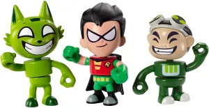 DC Comics Teen Titans GO! Mini Figures 3-Pack