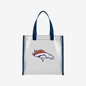 Denver Broncos Clear Reusable Bag