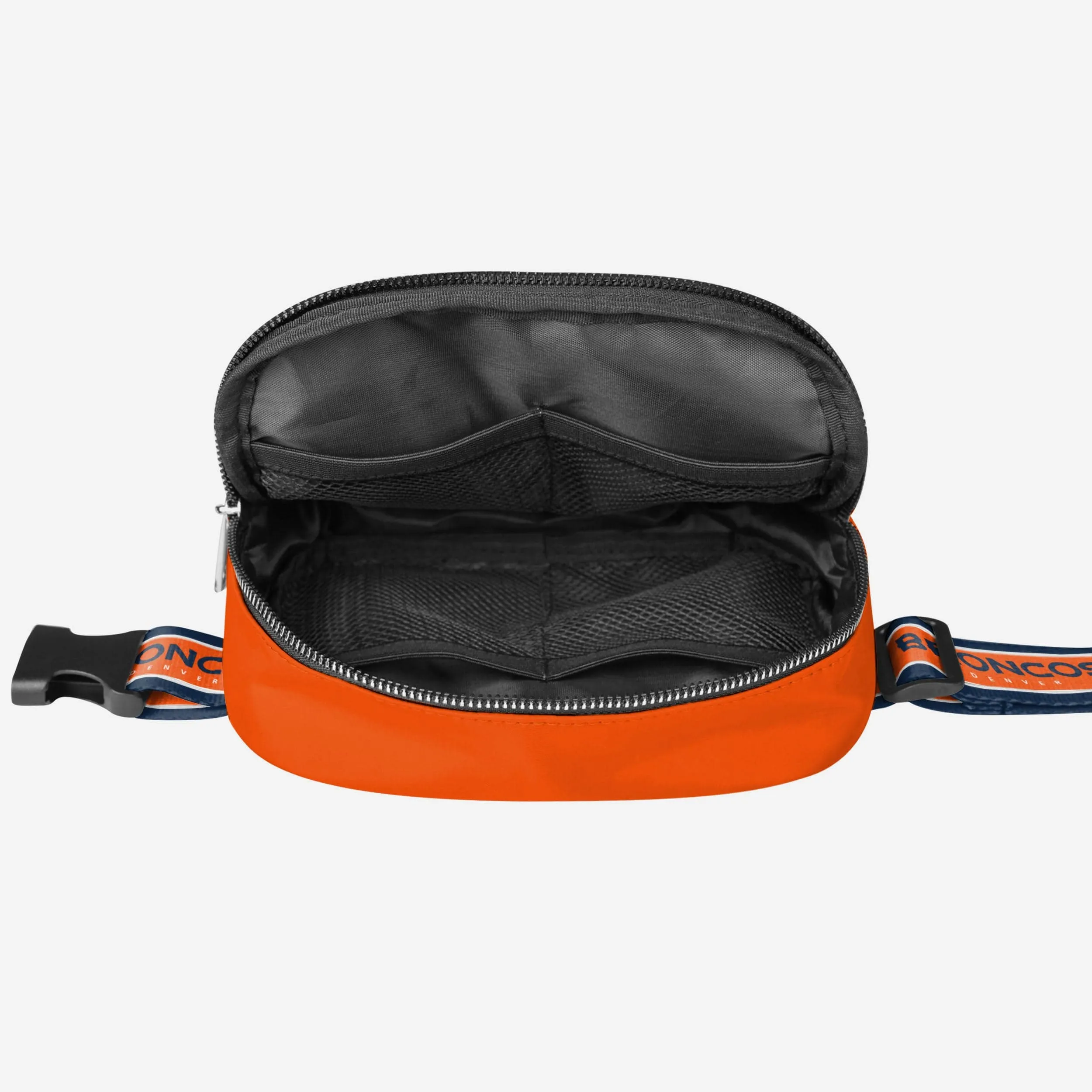 Denver Broncos Team Wordmark Crossbody Belt Bag