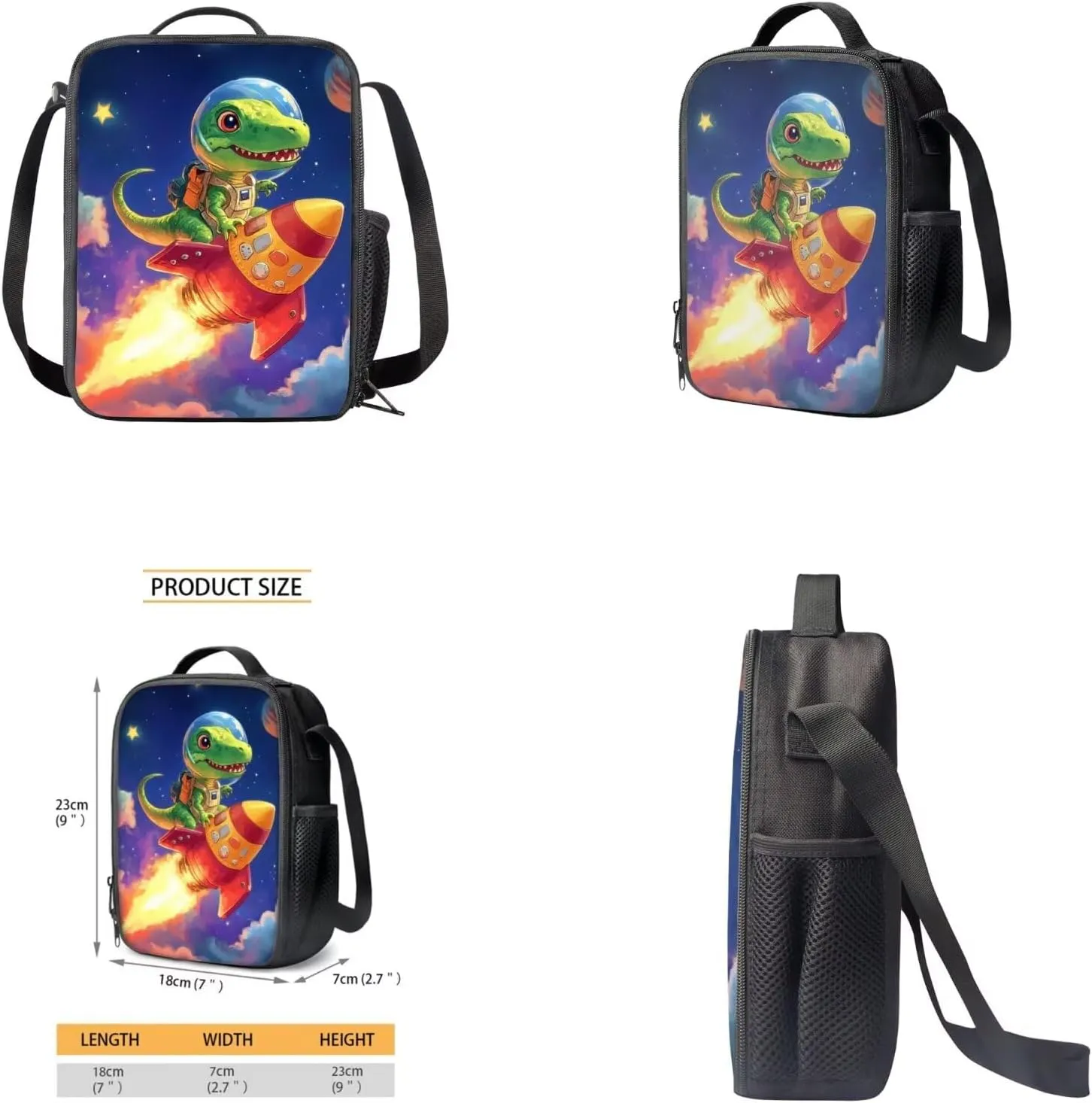 Dinosaur Backpack for Kids 5-7 Boys with Lunch Bag Lightweight Preschool School Bookbag Set, Large Capacity Kindergarten Backpack for Boys, Perfect Back to School Gifts for Students