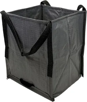 DURASACK Heavy Duty Storage Tote Bag 22-Gallon Rugged Woven Polypropylene Moving Bag, Reusable Self-Standing Design, Holds up to 500 Pounds, Single, Gray