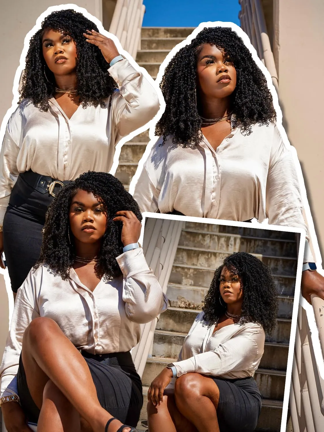 Eacia Yanky Twist Crochet Hair Spring Mini Twist 10 Inch Bohemian Passion Twist Pre Looped Crochet Braids Synthetic Hair Extensions 350