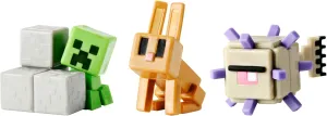 Elder Guardian, Sneaky Creeper & Rabbit Mini Figure (3 Pack)