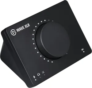 Elgato Wave XLR - Audio Mixer and 75 db Preamp for XLR Mic to USB-C, Control Interface with 48V Phantom Power, Tap-to-Mute, Digital Mixing Software for Streaming, Recording, Podcasting on Mac and PC