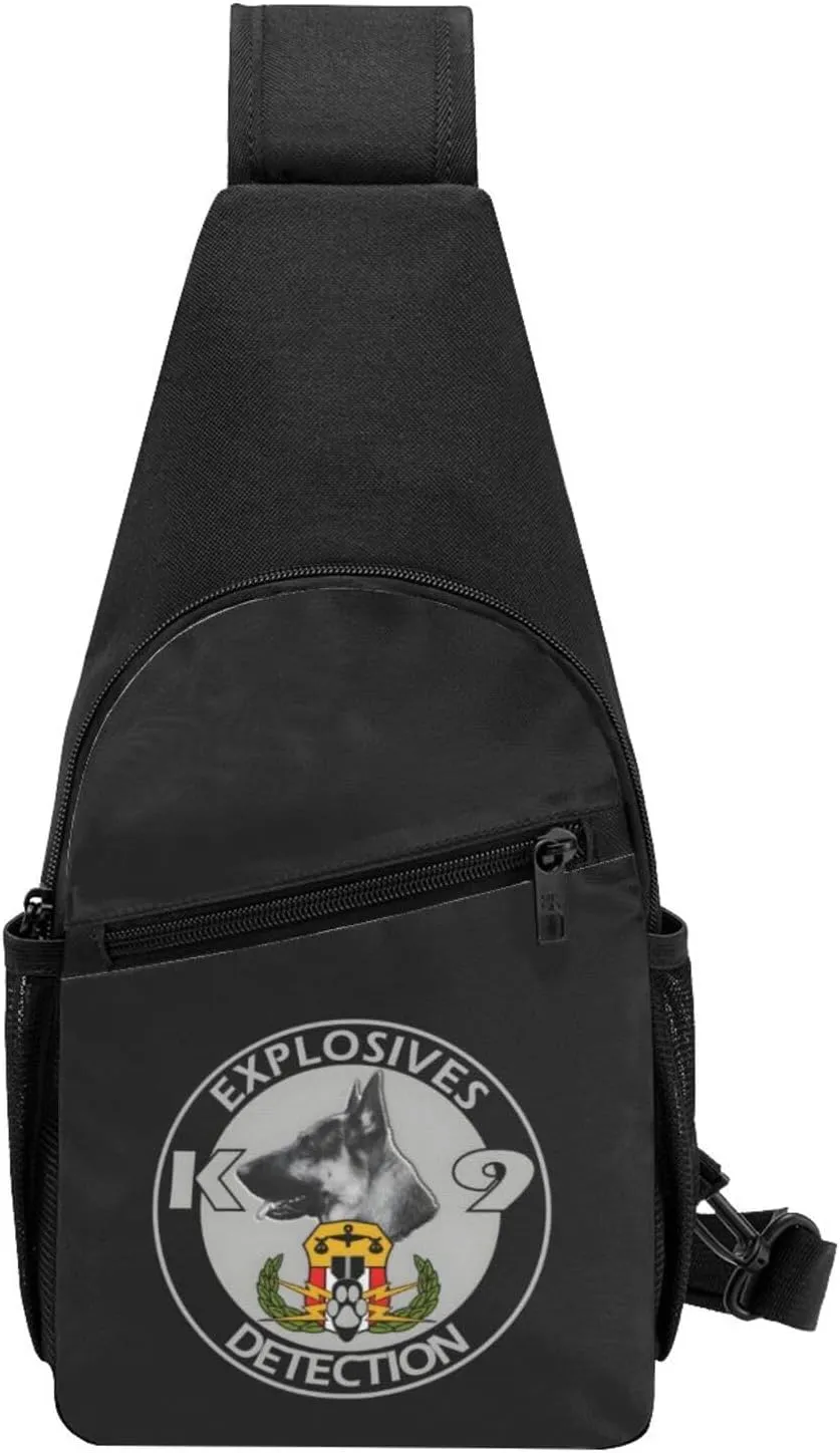 Explosives Detection K9 Adjustable Fanny Pack Waist Bag For Travel Sports