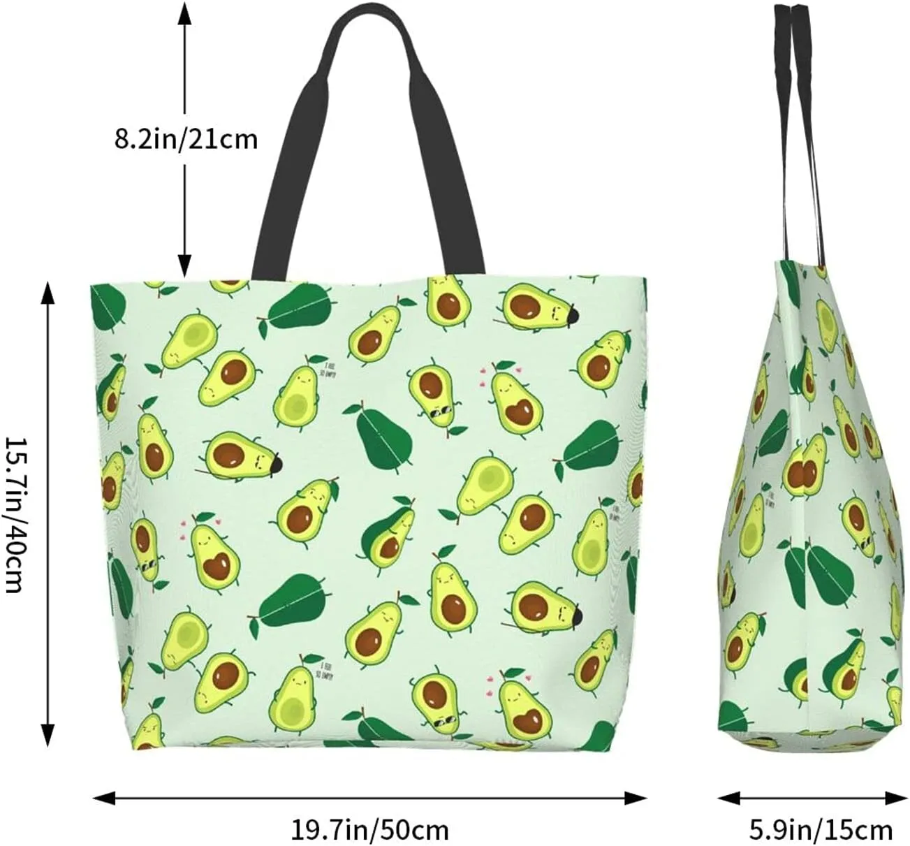 Famame Canvas Tote Bag Large Women Casual Shoulder Bag Handbag Reusable Multipurpose Shopping Grocery Bag For Outdoors…