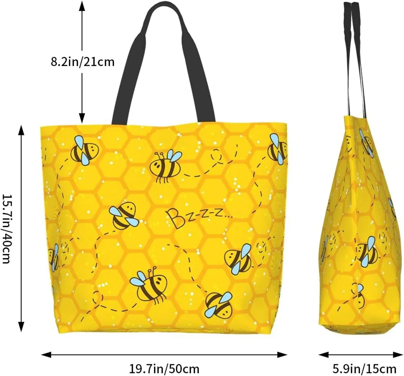 Famame Canvas Tote Bag Large Women Casual Shoulder Bag Handbag Reusable Multipurpose Shopping Grocery Bag For Outdoors…