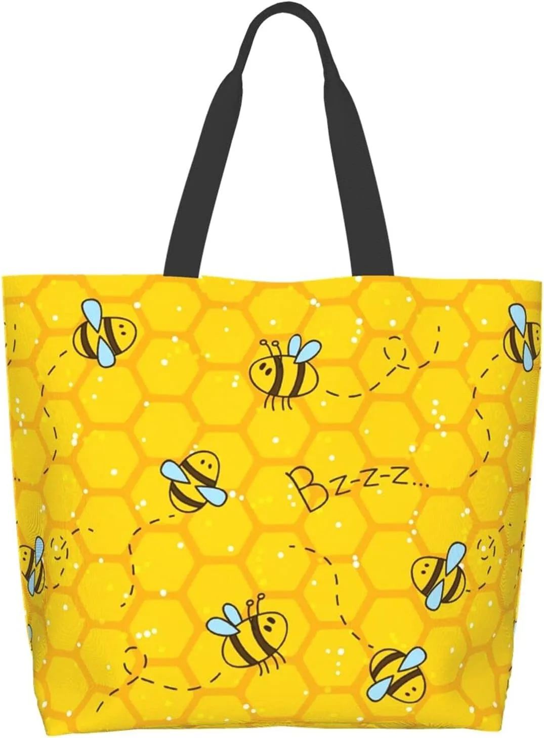 Famame Canvas Tote Bag Large Women Casual Shoulder Bag Handbag Reusable Multipurpose Shopping Grocery Bag For Outdoors…