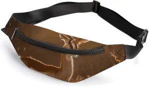 Fanny Pack for Men Women Belt Bag Standing on The Prairie Crossbody Waist Pack for Travel Walking Running Bum Bags, 36*15cm, style-1