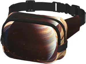Fanny Pack for Men Women Crossbody Waist Bag Saturn Ring Belt Bag with Adjustable Strap Hip Bum Bag