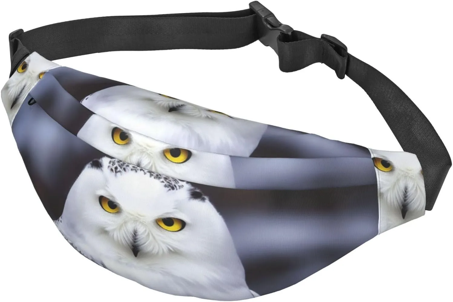 Fanny Pack for Men Women Waist Bag Adjustable Waist Pack Crossbody Belt Bag Arctic Owl Bum Bag