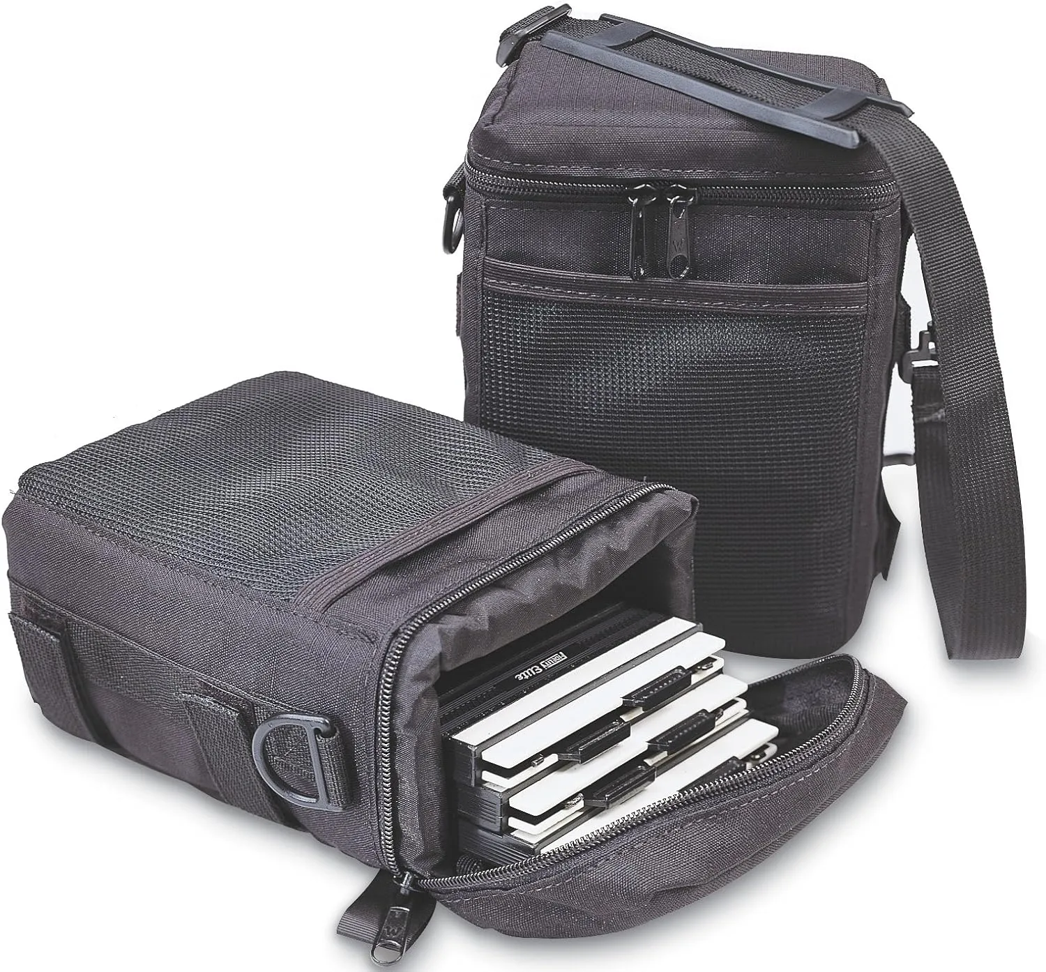 FH4x5 Film Holder Bag Case – Padded Photography Pouch with Shoulder Strap and Belt Loop – Ideal for Sheet Film Storage and Transport