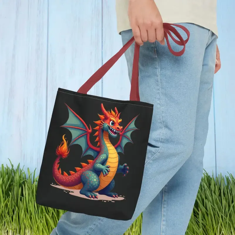 Fierce Dragon Aop Tote Unleash Magic and Style