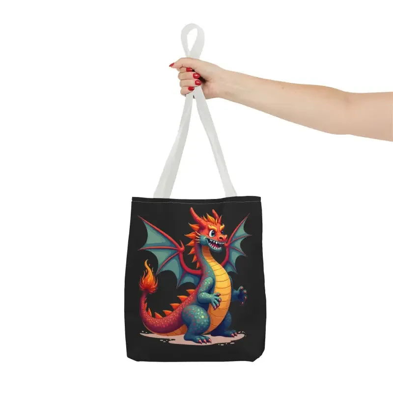 Fierce Dragon Aop Tote Unleash Magic and Style
