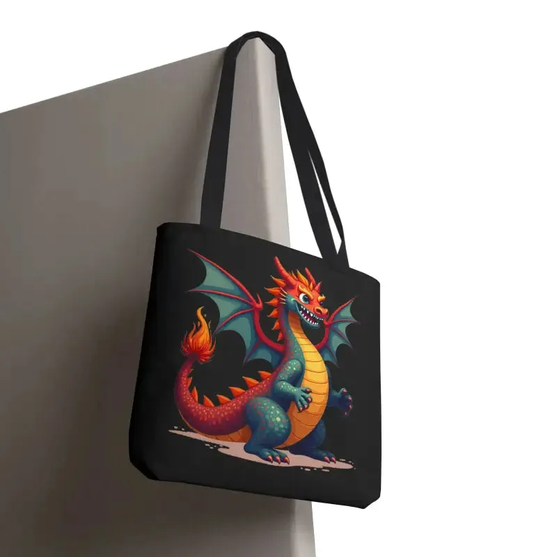Fierce Dragon Aop Tote Unleash Magic and Style