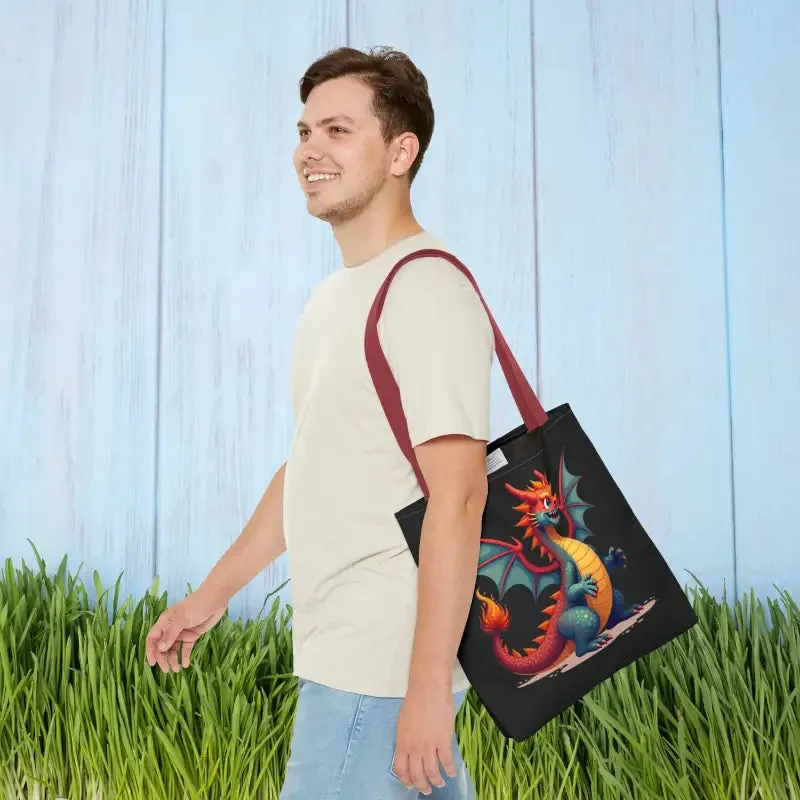 Fierce Dragon Aop Tote Unleash Magic and Style