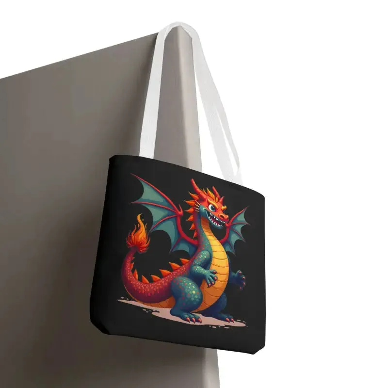 Fierce Dragon Aop Tote Unleash Magic and Style