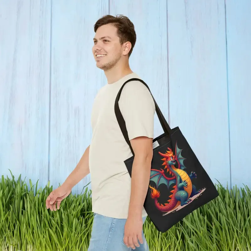 Fierce Dragon Aop Tote Unleash Magic and Style